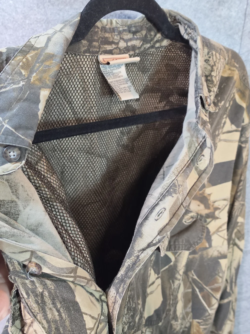 Vintage Woolrich Camo Button-down Shirt